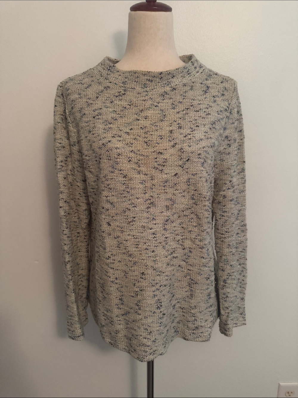 Classic Speckled Crewneck Sweater